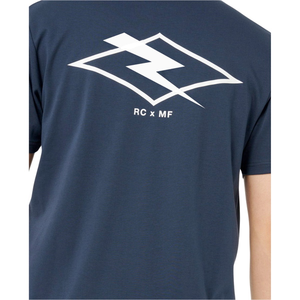2025 Rip Curl Männer Vaporcool Mick Fanning Fade Tee 0UKMTE - Dark Navy